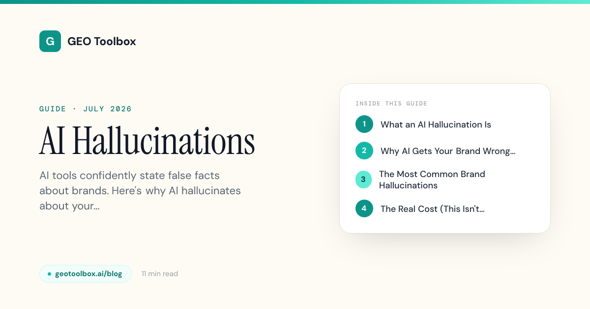 AI Hallucinations: Why AI Gets Your Brand Wrong & How to Fix It | GEO ...